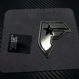 Famous Stars & Straps Belt Buckle F Logo Silver Tone NWT Y2K Skate Streetwear